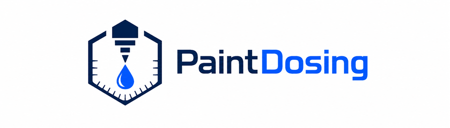 PaintDosing logo for automated paint dispensing and liquid dosing systems